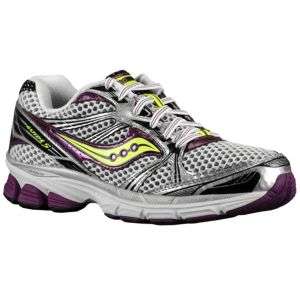 Saucony ProGrid Guide 5   Womens   Running   Shoes   White/Purple 