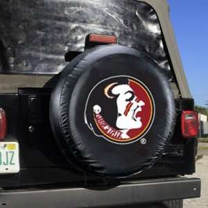 Florida State Seminoles (FSU) Black Tire Cover  Sports 