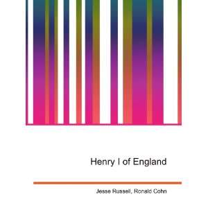  Henry I of England Ronald Cohn Jesse Russell Books