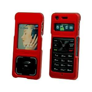  Cellet Samsung UpStage M620 Red Rubberized Coated Proguard 