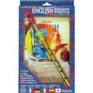  Waltons English Penny Whistle CD Pack Musical Instruments