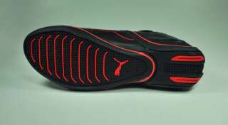   Cat Remix SF MID Ferrari Shoes Black Red Men Size 303328 01  