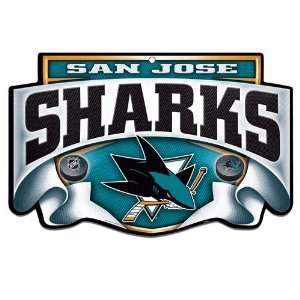  San Jose Sharks Sign Wood Style