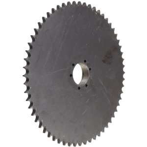 Martin Roller Chain Sprocket, QD Bushed, Type B Hub, Single Strand, 80 