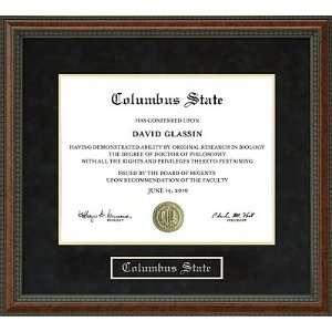  Columbus State Diploma Frame