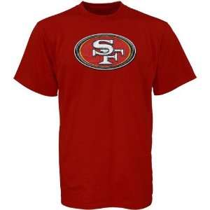  San Francisco 49ers Cardinal Logo Tech T shirt
