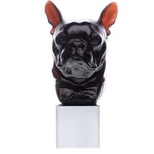  Daum Glass   Animal Collection   Charles French Bulldog 