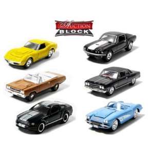  Set of 6 Barrett Jackson Auction Block 1/64 Series 4 Toys 