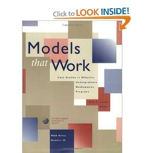  Models That Work Case Studies in Effective Undergraduate 