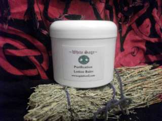 WHITE SAGE AURA CLEANSING PURIFICATION LOTION BALM*  
