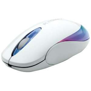  Pleomax Spm 3800 Ps2/Usb Rainbow Optical Mouse (White 