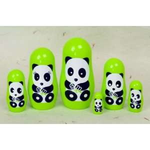  Panda Matryoshka Nesting Dolls Toys & Games