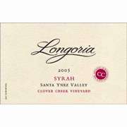 Longoria Clover Creek Vineyard Syrah 2005 