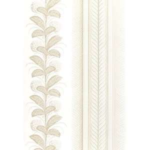  Hydrangea Drape White by F Schumacher Wallpaper
