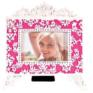  Damask Pink and White Photo Frame Beauty