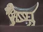 Basset Hound Dog Wood Amish made Toy Scroll Saw Puzzle