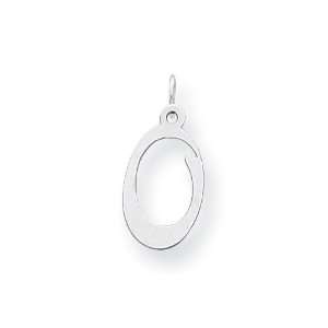  Sterling Silver Stamped Initial O Charm Jewelry