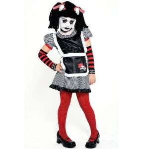  Gothic Rag Doll Costume Child Small 4 6 Toys & Games