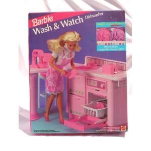  Barbie Wash & Watch Dishwasher #2232 (1991) Toys & Games