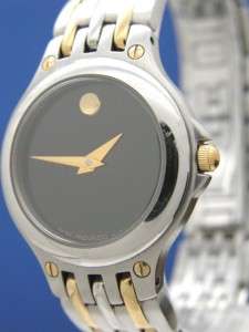 Ladies Movado Classic Stainless/Gold Watch  81 E4 9829 (54729)  