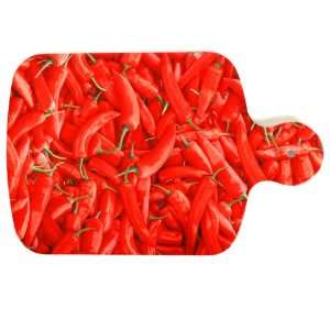  Red hot chillies   34cm melamine chopping board