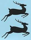 Lot of 2 Silhouette Reindeer #2 Paper