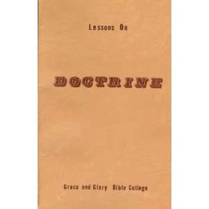  Lessons on Doctrine Books
