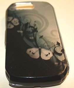 Motorola i1 Sprint Geisha Butterfly Flower Blue HARD SNAP ON CASE 