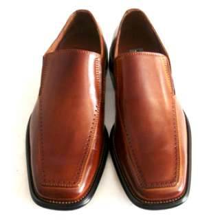 BZ DL807 8 Leather Dress Shoes NEW BROWN SIZE 9.5 St.BenZone 