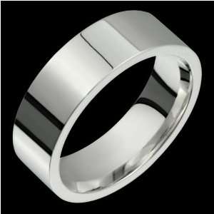 Liall   Exclusive 7mm Wide Platinum Wedding Band   Custom Made for Him 