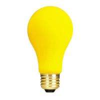 100W 130V Yellow Bug Repellent Light Bulb A19 100A/YB  