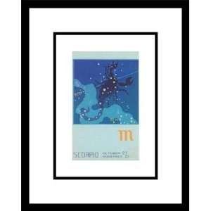  Scorpio, The Scorpion, Framed Print by Unknown, 16x14 