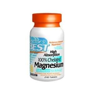 Doctors Best High Absorption Magnesium    100 mg elemental    240 