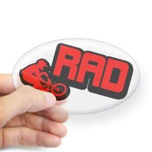  RAD Sports Oval Sticker by  Arts, Crafts 