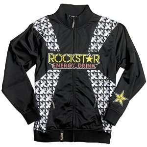 Answer Racing Rockstar Burst Mens Track Fashion Sweatshirt   Black 