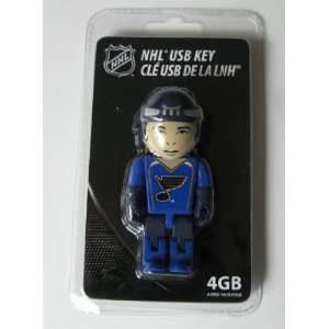  St. Louis Blues Hockey Player 4GB USB Key 2.0 Flash Drive 