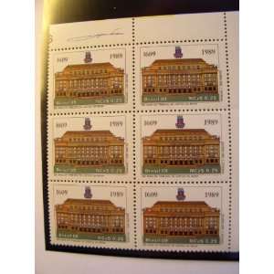   Justicia Da Bahia, Block of 6 NCz$ 0.25 Stamps, MNH 
