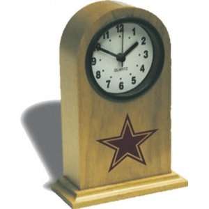  Dallas Cowboys Wood Mantle Clock