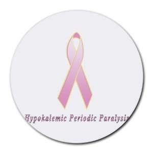  Hypokalemic Periodic Paralysis Awareness Ribbon Round 