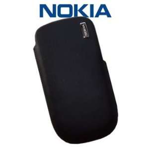  Genuine Nokia C7 Black Leather Slip Case Pouch (Not Retail 