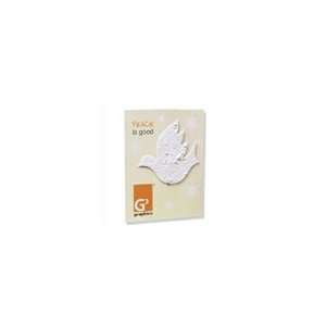    Min Qty 100 Holiday Cards, Seed Paper Dove 