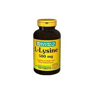  L Lysine 500mg   Supports Collagen and Tissue Maintenance 