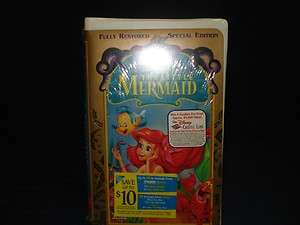 NEW Disney Little Mermaid Kids VHS Factory Sealed 1998  