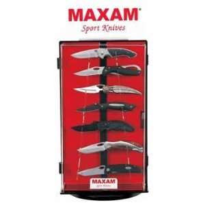  Maxam Display Case for Knives