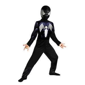   Dress Up Boys Black Spiderman Spider Man Costume Husky 10 1/2 12 1/2