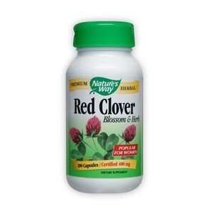  Natures Way Red Clover Blossom & Herb ( 1x100 Cap 