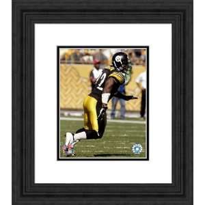  Framed James Harrison Pittsburgh Steelers Photograph