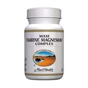  Maxi Health Kosher Maxi Taurine Magnesium Complex 100 
