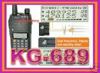 WOUXUN KG 689 VHF136 174Mhz FM RADIO ANI +Earpiece  
