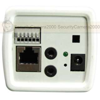 420TVL Mini 1/3 SONY CCD H.264 D1 Network IP Box Security Camera 